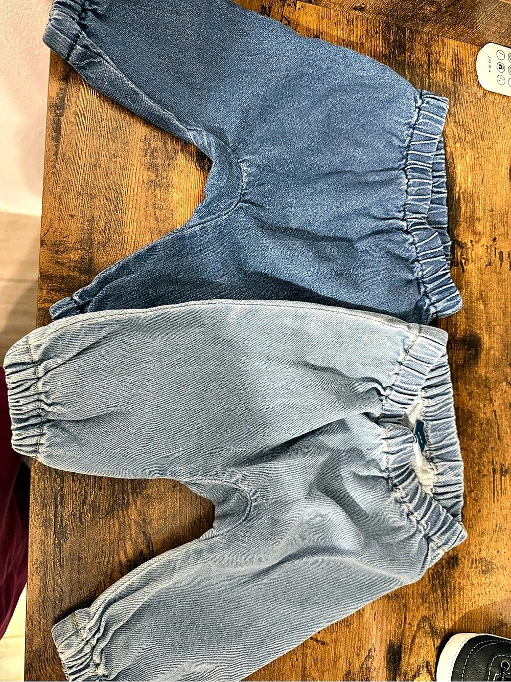 Old Navy Baby Blue Pants Set Size 0-3M Like New